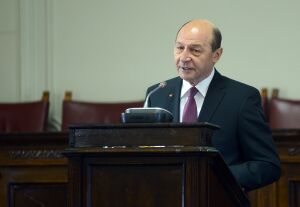 Traian Basescu, presedintele Romaniei