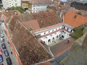 Cluj-Napoca: Manastirea Franciscana este in proces de restaurare