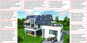 "Acoperişul cu ţigle TONDACH poate reduce costurile de energie cu până la 20%"