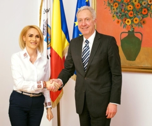 Primarul Capitalei s-a întâlnit astăzi cu ambasadorul Hans Klemm