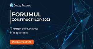 Forumul Construcţiilor 2023 - De ce Digitalizarea este soluţia pentru constructori?