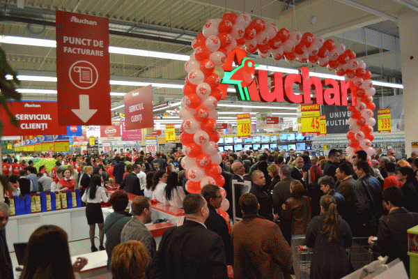 Auchan deschide un hypermarket în Cotroceni