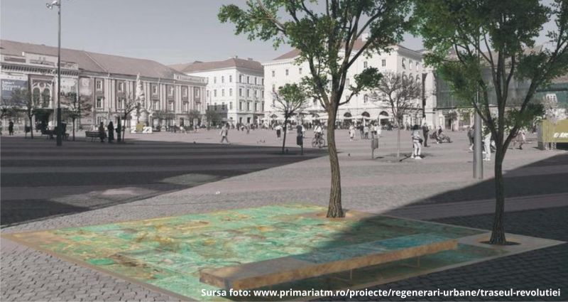 "Traseul Revoluţiei", un muzeu în aer liber dedicat libertăţii